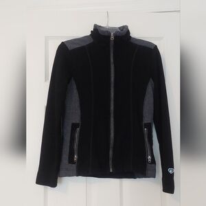 Kuhl Black and Gray Women's Zip Jacket
